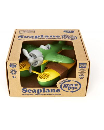 Jucarie pentru copii Green Toys - Avion marin, verde - 5