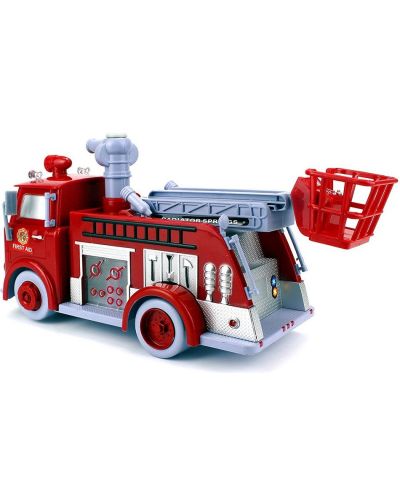 O jucărie de copii Raya Toys -Camion de pompieri cu bule de săpun - 2