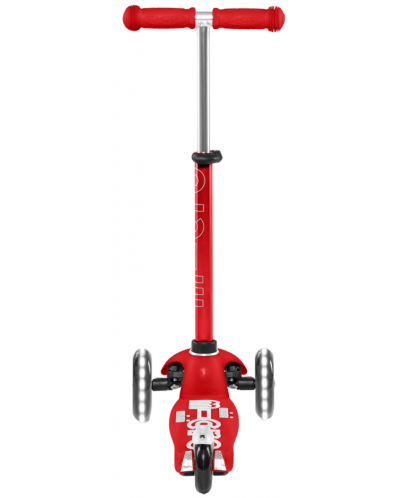 Scooter pentru copii Micro - Mini Deluxe LED, Red - 4