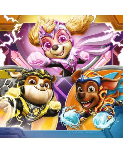 Puzzle pentru copii  Ravensburger 3 x 49 piese - Paw Patrol:Super film - 3