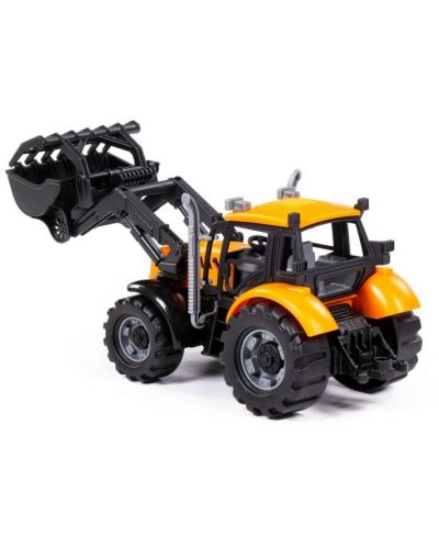 Jucărie Polesie Progress - Tractor de inerție cu lopată de închidere - 3