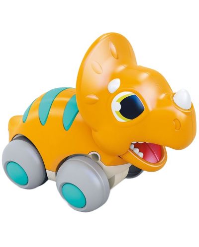 Jucărie pentru copii Hola Toys - Dinozaurul rapid, galben - 1
