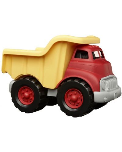 Jucarie pentru copii Green Toys - Autobasculanta, rosu cu galben - 1