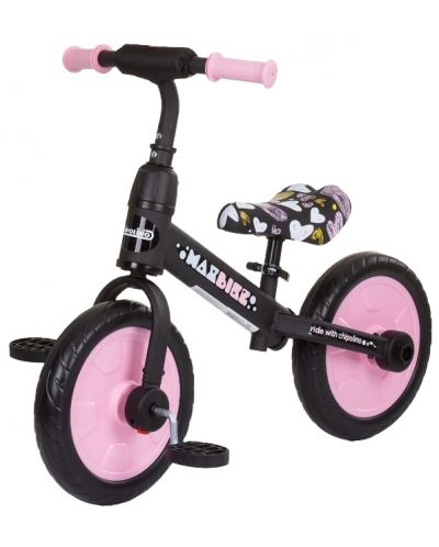Tricicleta cu 4 roți pentru copii Chipolino - Max Baik, roz - 2