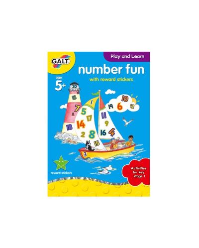 Carte pentru copii Galt Early Activities - Cifrele - 1