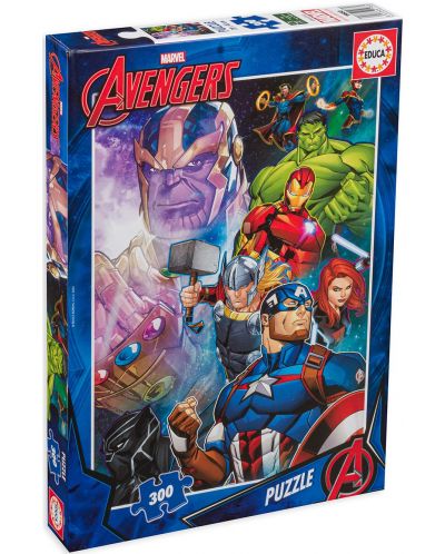 Puzzle pentru copii Educa din 300 de piese - Avengers - 1