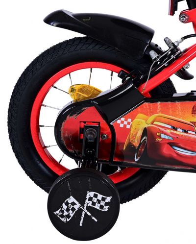 Bicicletă pentru copii cu roți auxiliare  E&L cycles - Disney, Cars 2, 12'' - 7