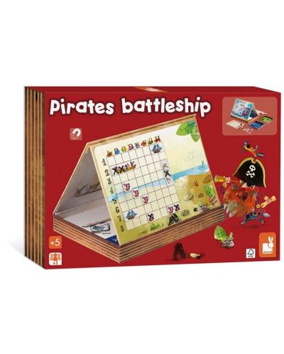 Joc de memorie pentru copii Janod - Lupta de pe mare cu piratii - 1