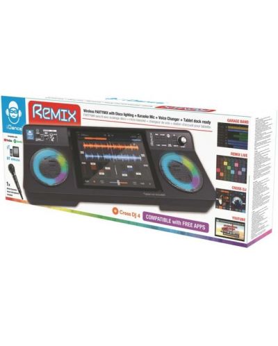 Mixer DJ pentru copii iDance - Cu lumini de discotecă - 4