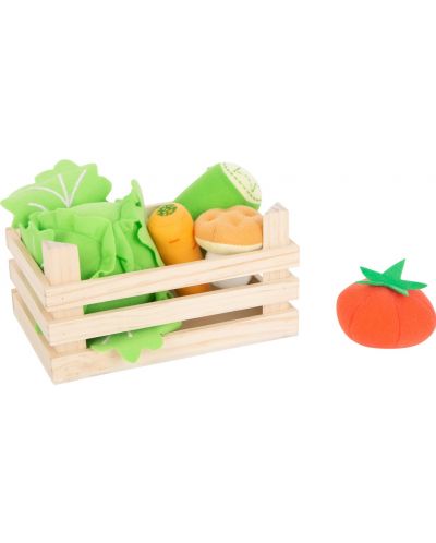 Set de legume pentru copii din stofa Small Foot - Intr-un cos, 6 bucati - 1