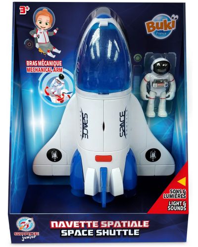 O jucărie pentru copi Buki Space Junior -Navă spațială, cu sunete și lumini - 1