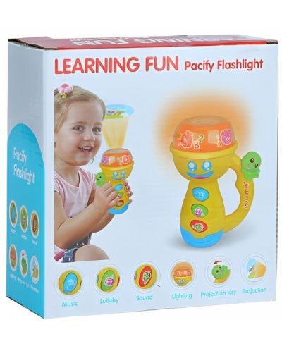 Jucărie pentru copii Raya Toys - Lanternă interactivă - 5