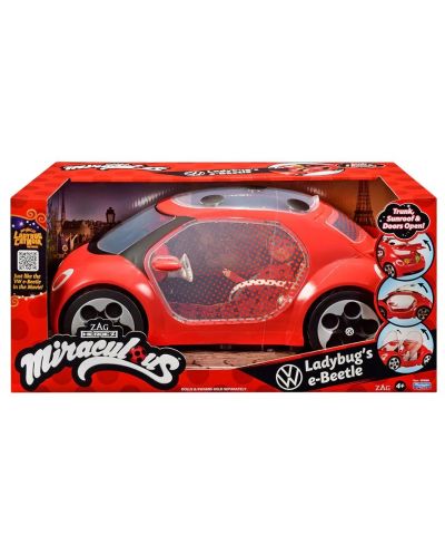 Jucărie pentru copii Zag Play Miraculous - Mașina lui Kalinka VW Beetle - 2