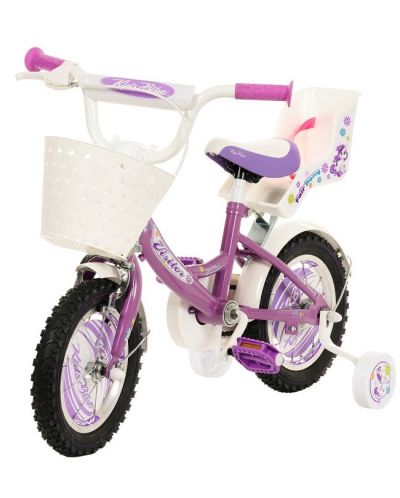 Bicicleta pentru copii Venera Bike - Pony, 12'', violet - 2