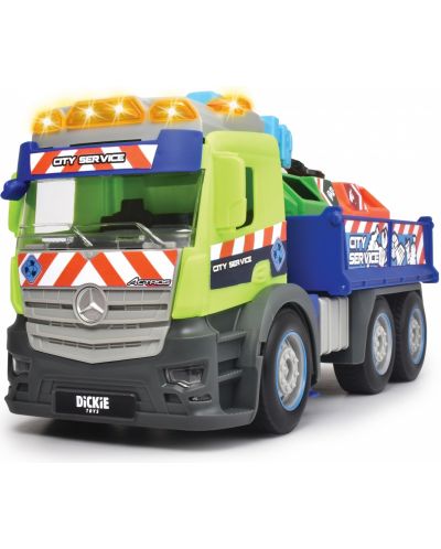 Jucarie pentru copii Dickie Toys - Camion reciclare deseuri, cu sunete si lumini - 3