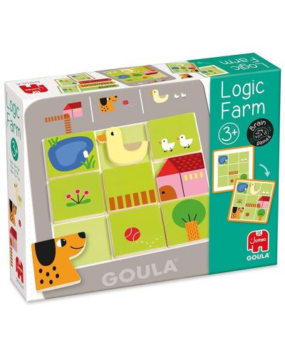 Copii joc de logică Goula - Ferma - 1