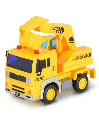 Jucărie pentru copii Moni Toys - Camion cu cupă, sunet și lumină, 1:20 - 3
