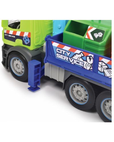 Jucarie pentru copii Dickie Toys - Camion reciclare deseuri, cu sunete si lumini - 6