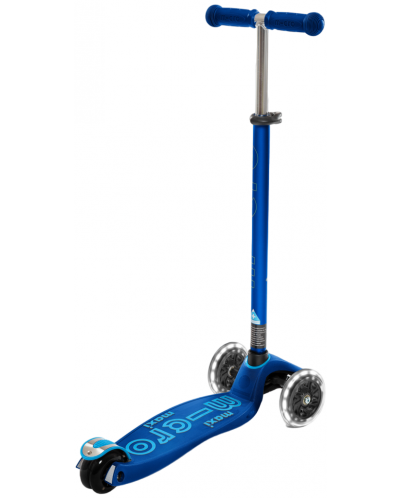 Scooter pentru copii Micro - Maxi Deluxe LED, Navy Blue - 5