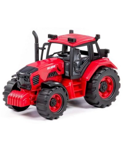 Jucărie Polesie - Tractor, roșu - 2