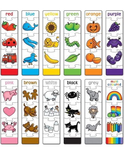 Joc educativ pentru copii Orchard Toys - Coincidente colorate - 2