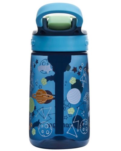 Sticlă de apă pentru copii Contigo Easy Clean - Blueberry Cosmos, 420 ml - 4