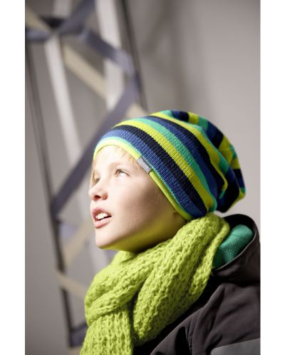 Eșarfă tricotată pentru copii Sterntaler - 150 cm, verde - 2