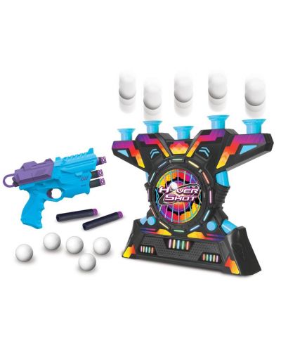 Jocul copiilor Ambassador - Țintă electronică de aer cu bile și blaster - 3