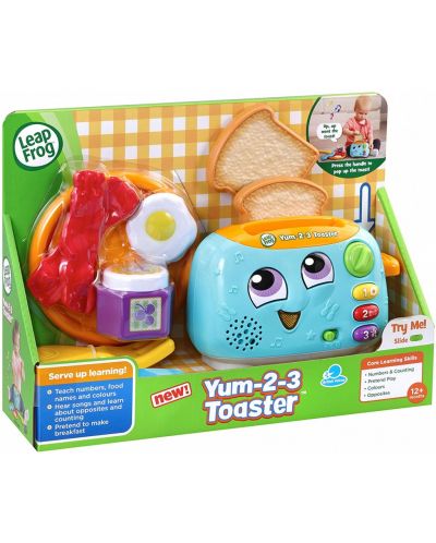 Jucarie pentru copii  LeapFrog - Toaster amuzant, cu sunete - 1