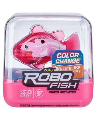 Jucarie pentru copii Zuru - Robo fish, roza - 1
