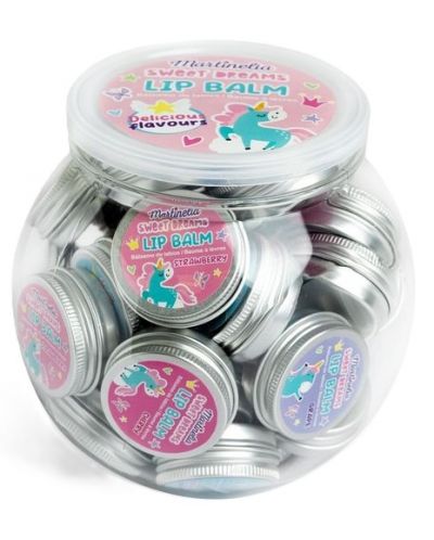 Balsam de buze pentru copii in cutie Martinelia Little Unicorn - Sweet dreams, Sortiment - 3