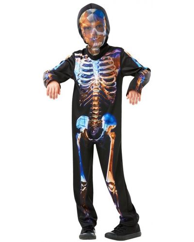 Costum de carnaval pentru copii Rubies - Skeleton, 9-10 ani - 1