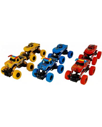 Carucior Raya Toys - Power Stunt Trucks, sortiment - 1