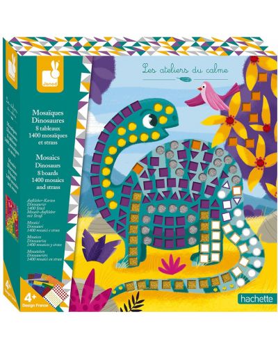 Mozaic pentru copii Janod - Dinozaurii  - 1