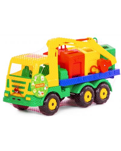 Jucărie pentru copii Polesie Toys - Camion de gunoi cu accesorii - 2