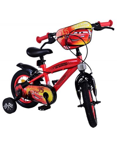 Bicicletă pentru copii cu roți auxiliare  E&L cycles - Disney, Cars 2, 12'' - 3