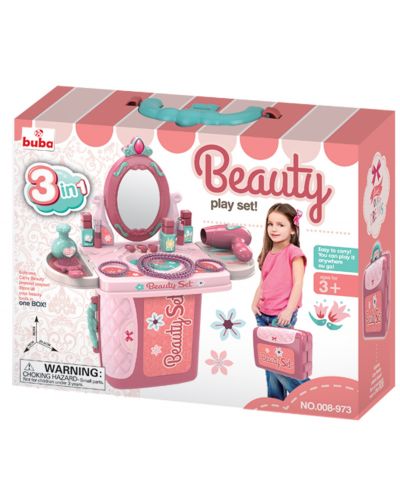 Toaleta pentru copii Buba Beauty - Roz - 2