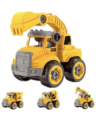 Mașini de construcții pentru copii Raya Toys - Excavator - 2