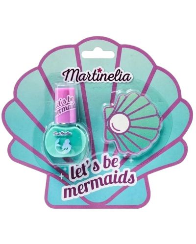 Set de unghii pentru copii Martineli - Let's Be Mermaids, 2 bucăți - 1