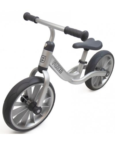 Bicicleta de balans pentru copii D'Arpeje - 12", fara pedale, gri - 1