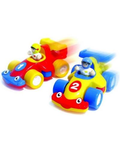 Jucarie pentru copii WOW Toys - Masinute turbo gemene - 1