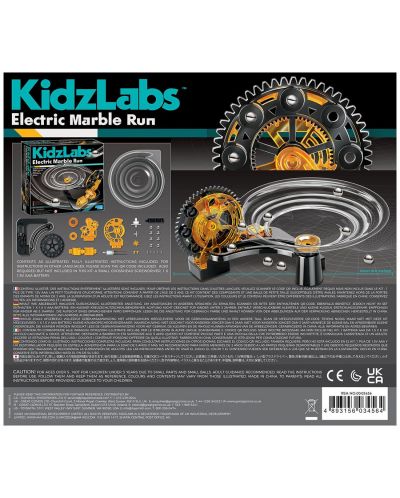 Set joc  4M Kidz Labs - Pistă electrică de marmură - 3