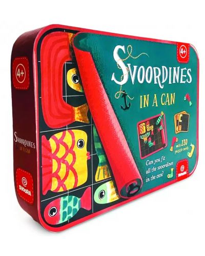 Joc magnetic și puzzle pentru copii Svoora - Svoordines într-o cutie - 2