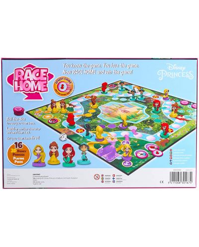 Joc educativ pentru copii Disney Princess - Home Race - 2