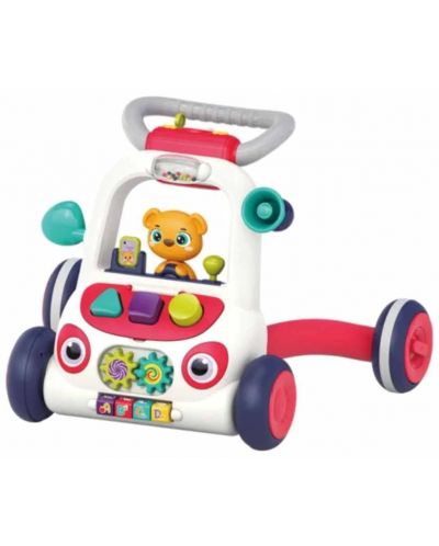 Premergător educativ pentru copii Hola Toys - Cu muzică și lumină, Mașină - 1