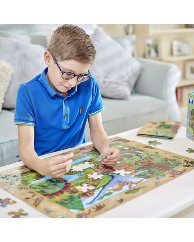 Puzzle pentru copii Orchard Toys - Descoperirea dinozaurilor, 150 piese - 3