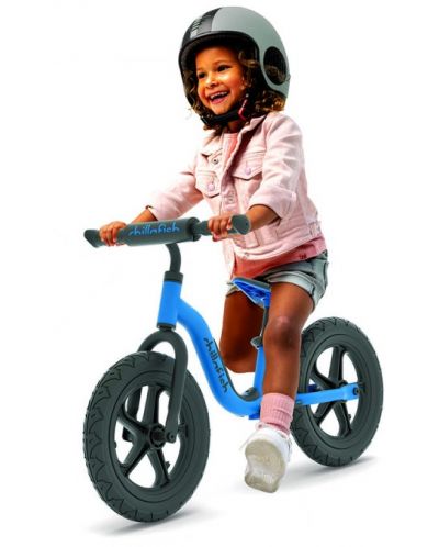 Bicicletă de echilibru pentru copii Chillafish - Charlie Sport 12′′, albastră - 8
