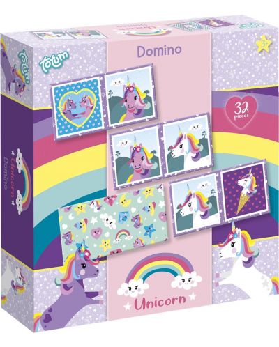 Joc pentru copii Totum - Domino, Unicorn - 2