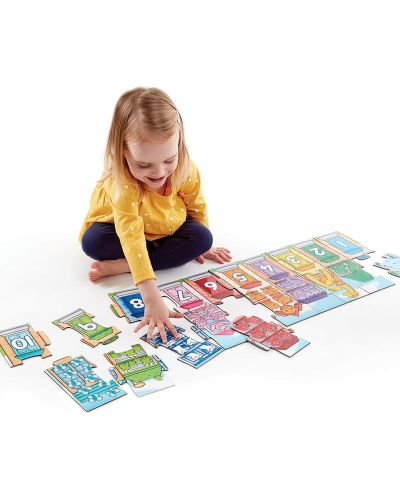 Puzzle pentru copii Orchard Toys - Strada cu numere, 25 piese - 3