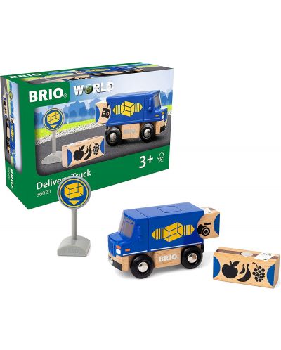 Brio World Kids Set - Camion de livrare - 6
